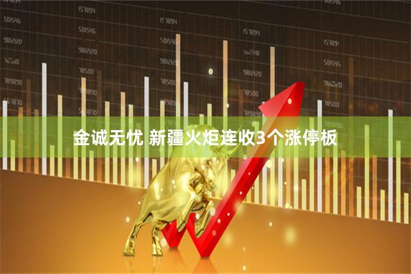 金诚无忧 新疆火炬连收3个涨停板