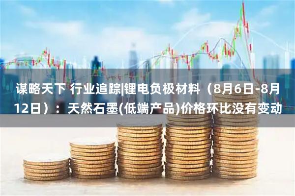 谋略天下 行业追踪|锂电负极材料（8月6日-8月12日）：天然石墨(低端产品)价格环比没有变动